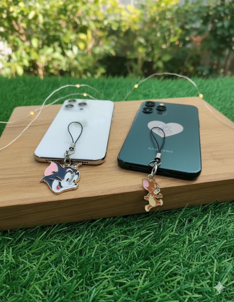 Signature Enamel Mobile Charms: 'The Chase' Series